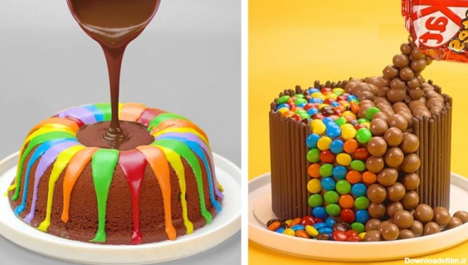 18 کیک شکلاتی زیبا و متفاوت :: آموزش تزیین کیک شکلاتی