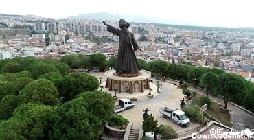 پارک مجسمه مولانا - بوجا کجاست - شهر ازمیر، کشور ترکیه ...