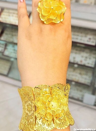 مدل دستبند عروس طلا