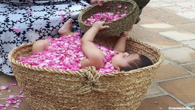 جشنواره ملی در دامغان با گل‌غلتان ۱۵۰ نوزاد پایان یافت