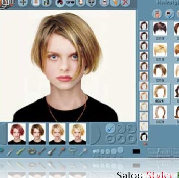 دانلود نرم افزار طراحی کردن چهره خود با Salon Styler Pro - نرم ...