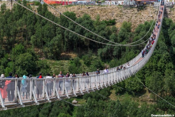 پل معلق مشکین شهر؛ اولین پل معلق ایران در اردبیل | مجله پینورست ...