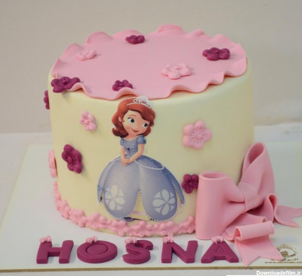 عکس کیک تولد دخترانه پرنسس سوفیا جدید