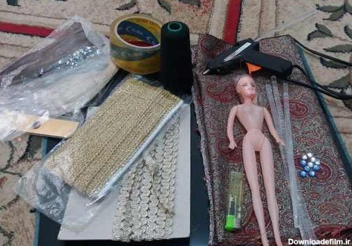 آموزش دوخت لباس سنتی عروسک