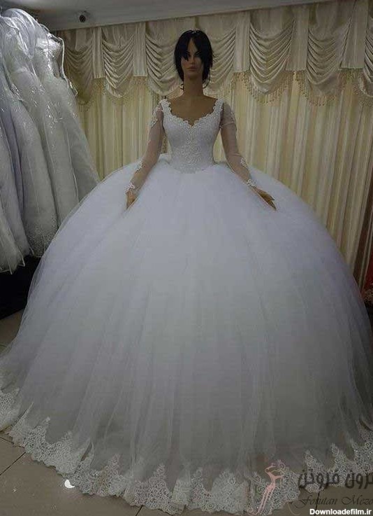 عکس لباس عروس پف جدید