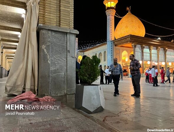 تصاویری از محل حمله تروریستی شاهچراغ شیراز