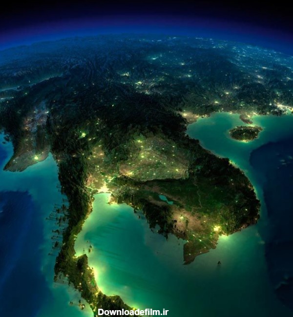 عکس های جذاب از فضای کره زمین در شب