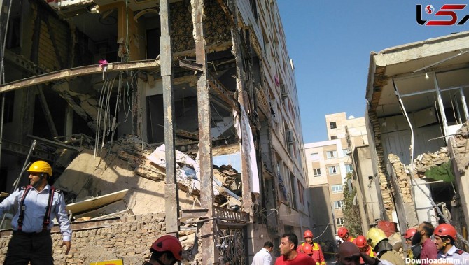 19 کشته و زخمی در انفجار یک ساختمان در جوانمرد قصاب + فیلم و عکس