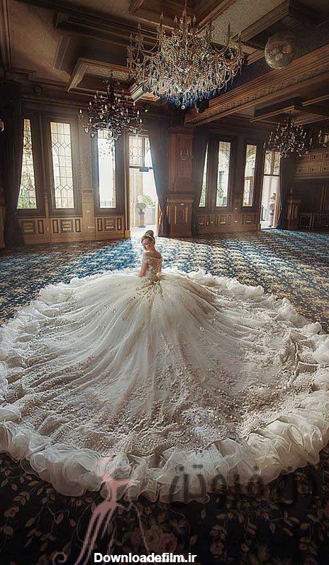 لباس عروس پرنسسی 2022 و 1401 | جدیدترین‌ها + مشاوره رایگان