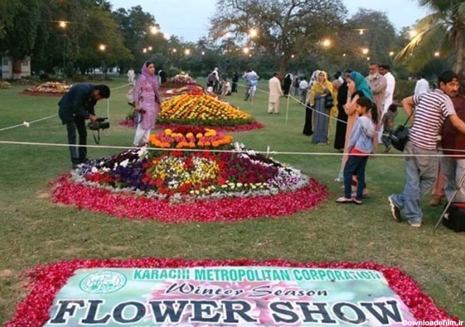 برگزاری نمایشگاه گل در شهر کراچی پاکستان از دریچه دوربین