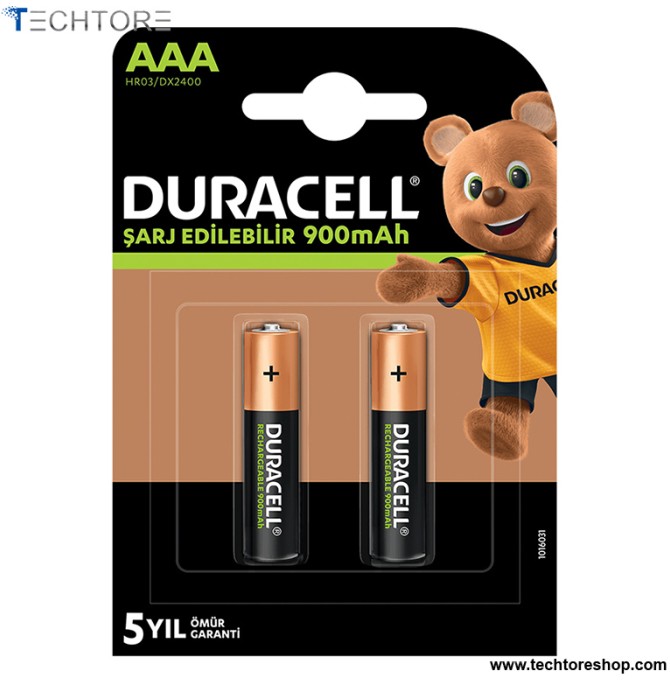 خرید باتری نیم قلمی قابل شارژ دوراسل مدل Duracell 1016031 | تکتور شاپ