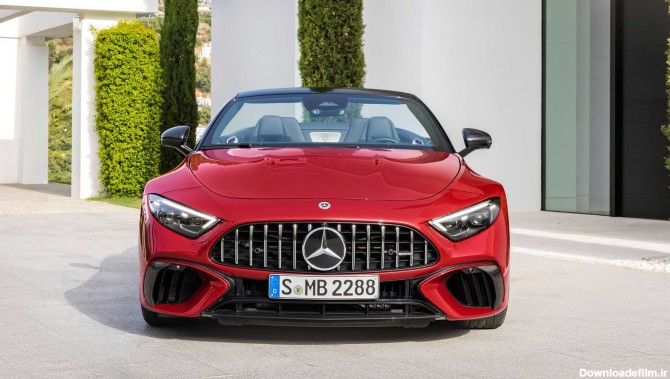 مرسدس AMG SL مدل ۲۰۲۲ با موتور V8 پرقدرت معرفی شد