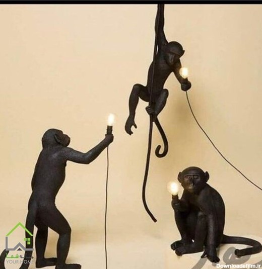 مجسمه میمون های بازیگوش | فروشگاه اینترنتی خانه شما