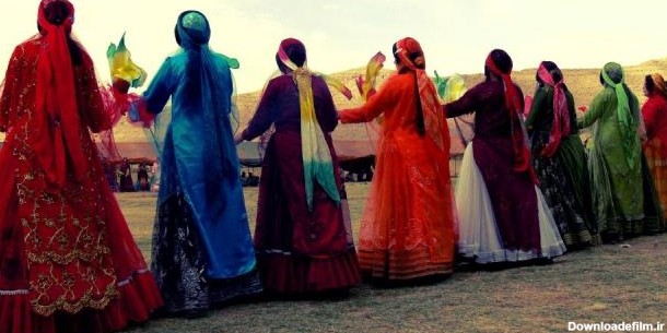 ریتم رنگ در لباس زنان نورآباد ممسنی (لر)