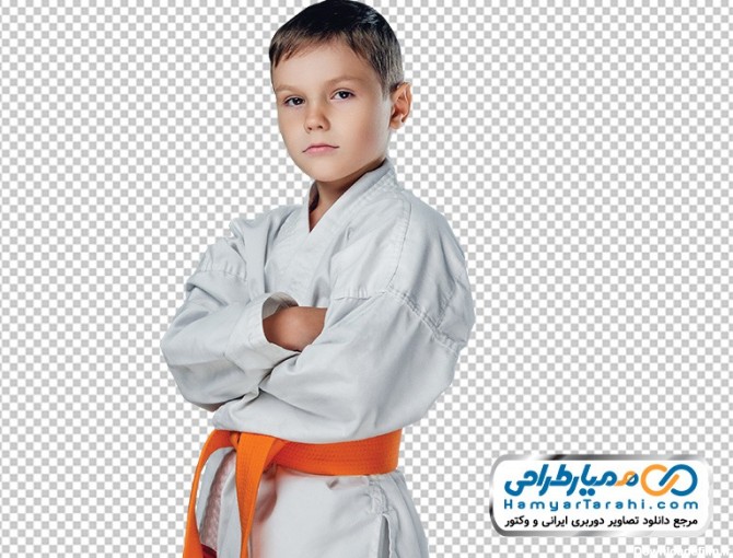 تصویر با کیفیت پسر کاراته کار 08200823 :: همیار طراحی