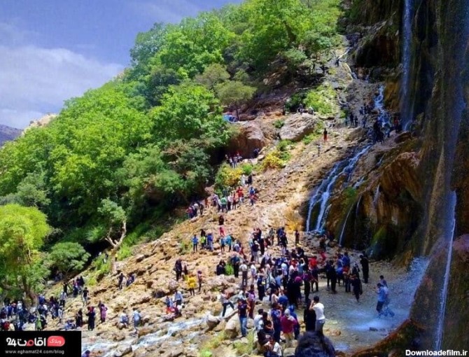 جاذبه گردشگری آبشار مارگون شیراز