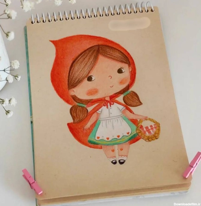 تصاویر نقاشی های ساده و زیبا برای کودکان با مداد رنگی | طرح نقاشی ...