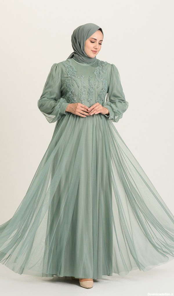 36 مدل لباس مجلسی با حجاب؛ به همراه عکس - بانی مگ