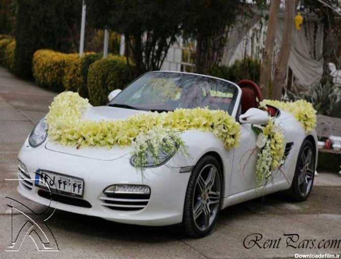 مدل گل ماشین عروس 3