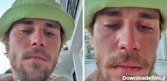 تصاویر جدید جاستین بیبر در حال گریه کردن که طرفدارانش را نگران کرد