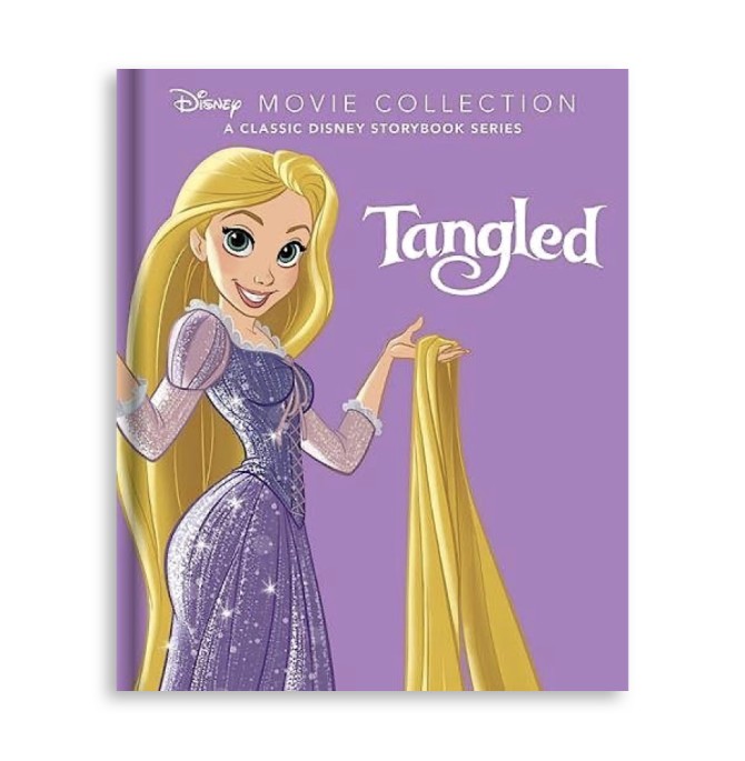 کتاب دیزنی راپونزل tangled movie collection
