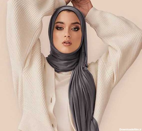 مدل بستن روسری لبنانی + جدیدترین و زیباترین مدل های بستن روسری لبنانی
