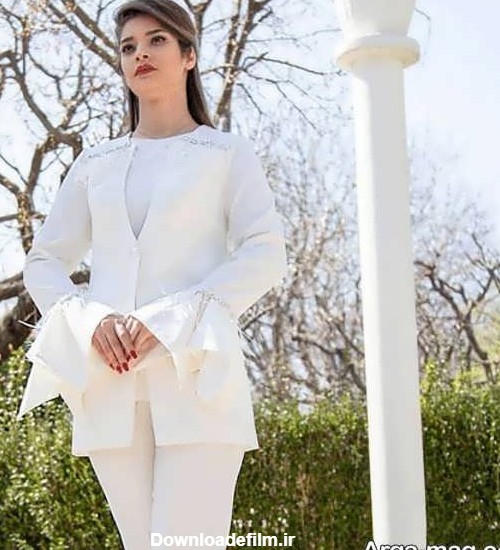 40 مدل کت شلوار عقد و عروسی زنانه سفید - مجله بانوی پارسی