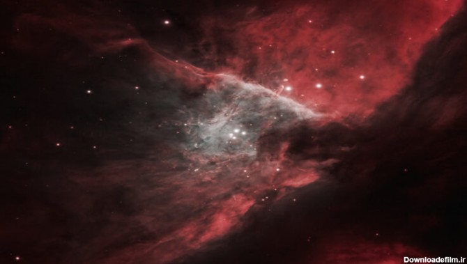 ستاره های ذوزنقه در مرکز سحابی شکارچی — تصویر نجومی ناسا