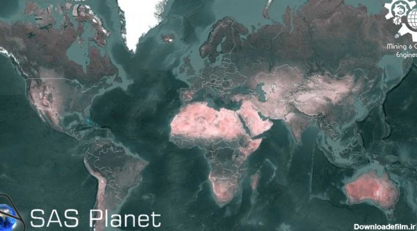 آموزش تصویری دانلود تصاویر ماهواره ای Google و Bing با نرم‌‌افزار SAS  Planet - سایت مهندسی معدن