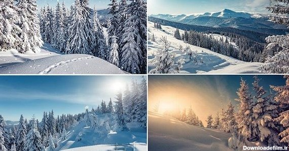 18 عکس زمستان زیبا❄️دانلود عکس زمستان برفی با کیفیت بالا