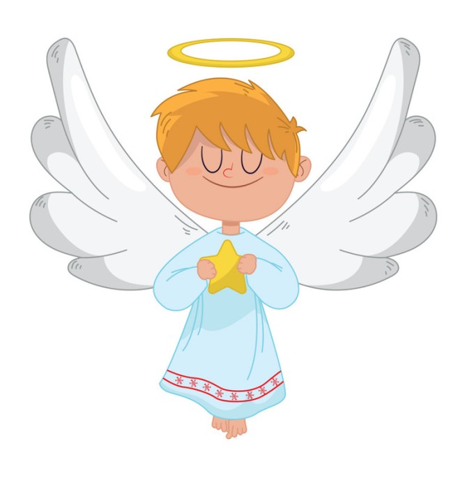 قیمت و خرید استیکر دیواری کودک مدل فرشته مهربون پسر کد abb