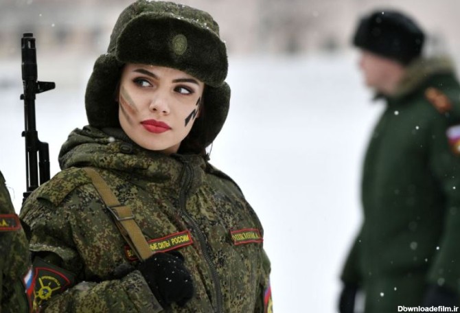 یکی از زیباترین سربازان زن ارتش روسیه +عکس | روزنو