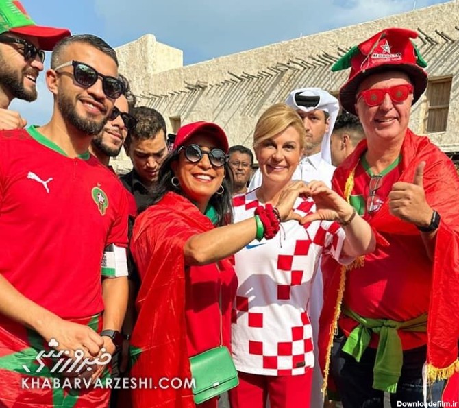 آوازخوانی عاشقانه رئیس جمهور کرواسی برای تیم ملی کشورش