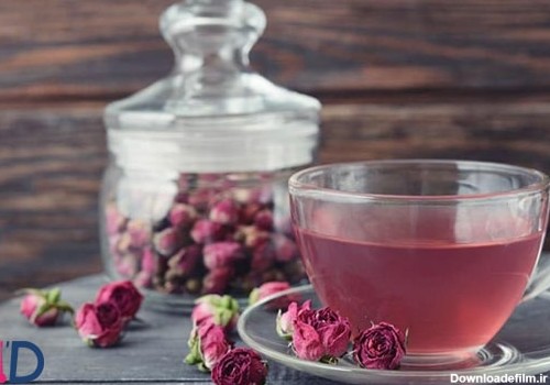 طرز تهیه چای گل محمدی
