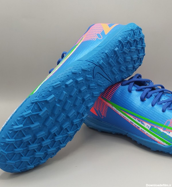 قیمت و خرید کفش فوتبال مردانه مدل یاس چمن مصنوعی 2022 رنگ آبی
