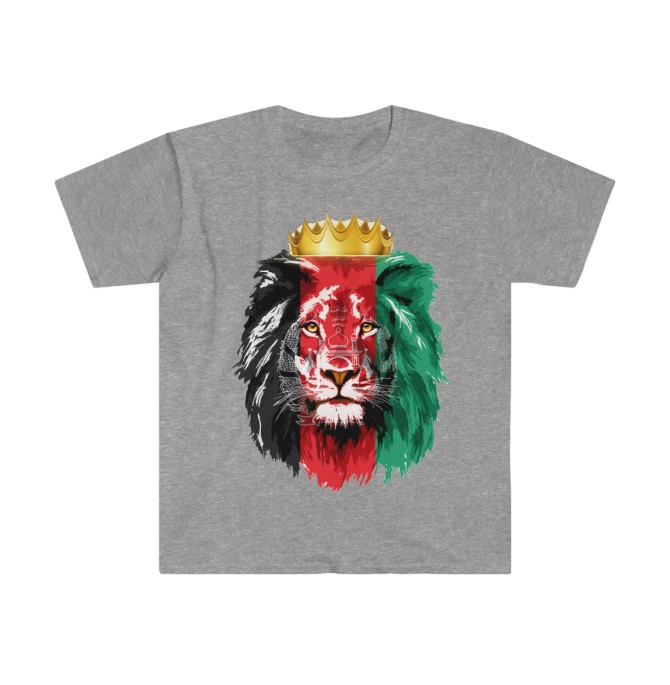 Afghanistan Flag Lion T-Shirt - Afghan Markt