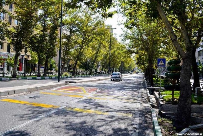 بلوار میرداماد از زیباترین خیابان های تهران