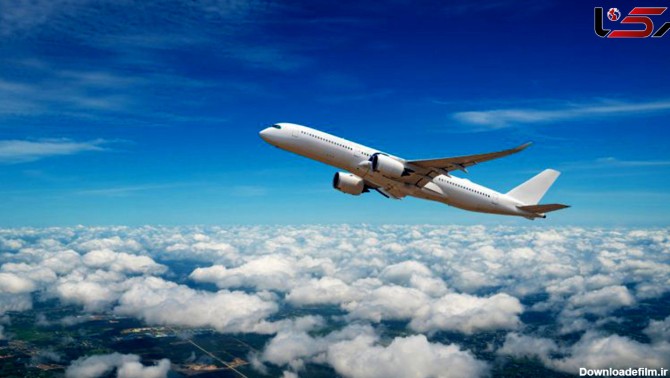 فیلم سرعت باورنکردنی یک هواپیما مسافربری در آسمان / این فیلم ...