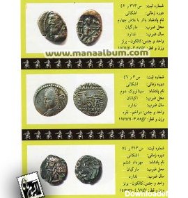 کتاب سکه های ایران (آستان قدس) - فروشگاه مانا آلبوم