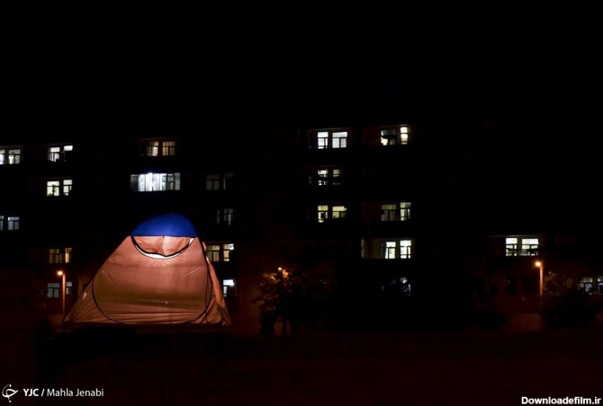 چادرنشینان شب های سرد (عکس)