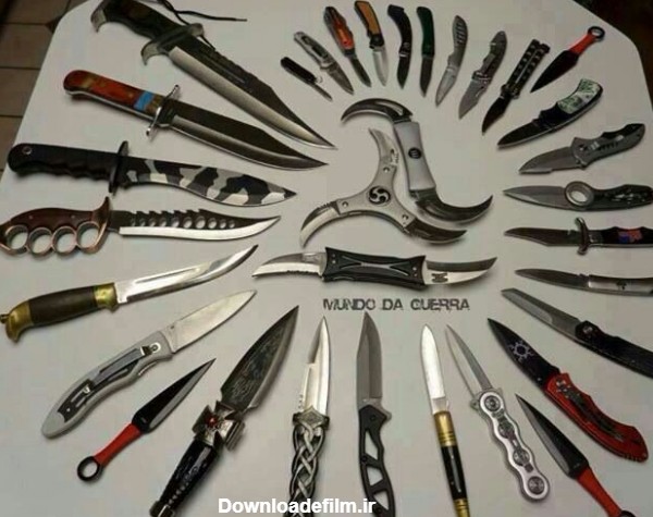 انواع چاقو - عکس ویسگون