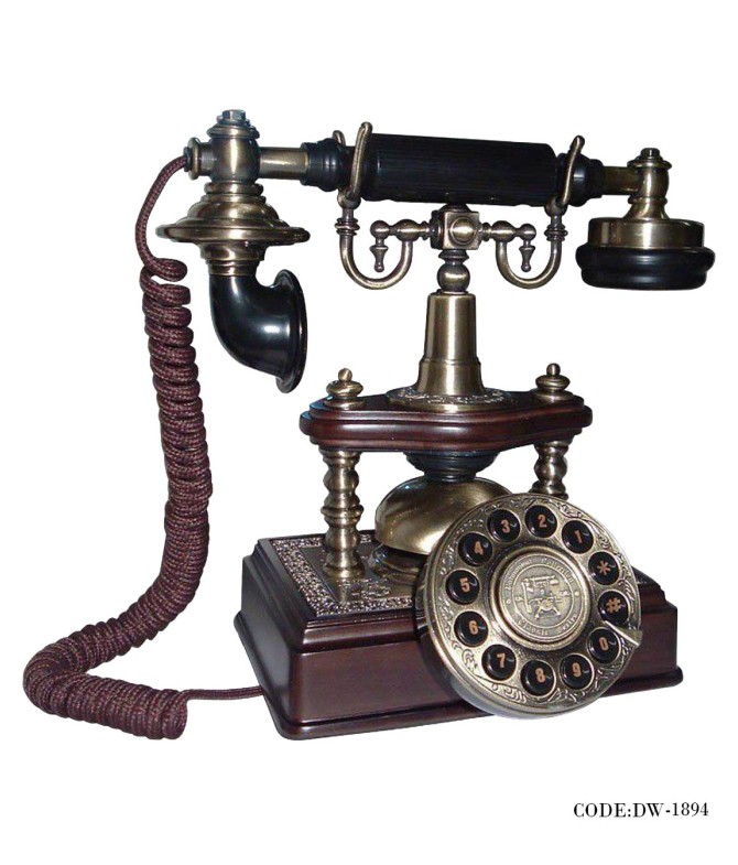 تلفن قدیمی چرخشی مدل 1894