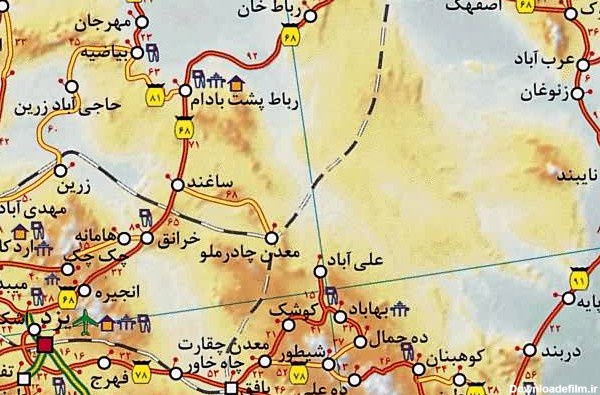 نقشه کامل کشورایران - دانلود نقشه ایران - فروشگاه ژئوتکنیک