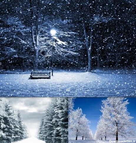 دانلود عکس استوک و والپیپرهای زیبا از زمستان Beautiful Winter Mix