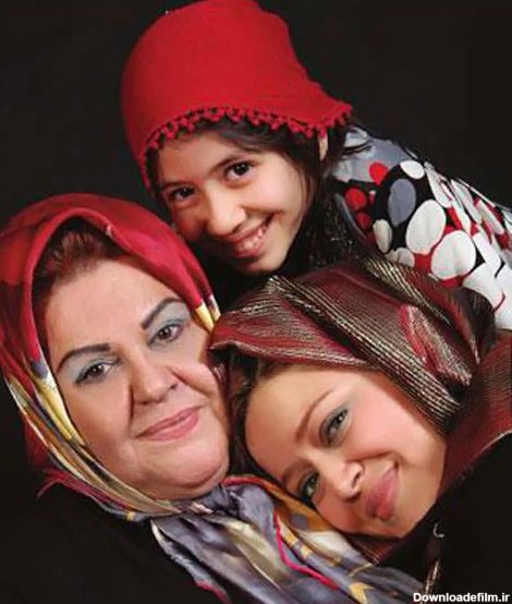عکس های خانوادگی بازیگران ایرانی - مهین فال
