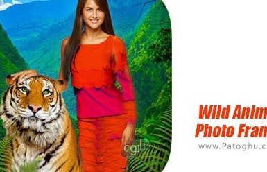 دانلود نرم افزار Wild Animal Photo Frames 3.1 قرار دادن عکس کنار ...
