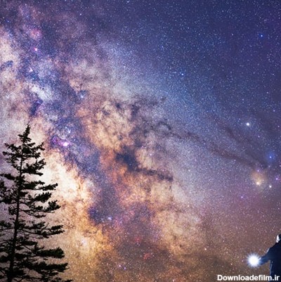 کهکشان راه‌شیری با همه‌ی ستاره‌ها و سحابی‌هایش/عکس روز ناسا