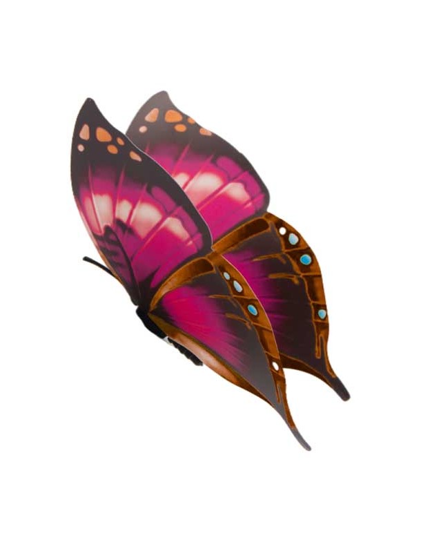 دانلود طرح پروانه مصنوعی بنفش و مشکی