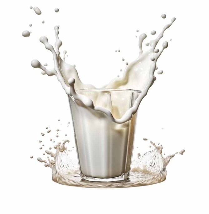 دانلود طرح شیر در لیوان