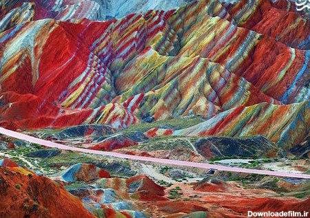 رنگین کمانی از جنس کوه در زنجان - تصاوير بزرگ - بهار نیوز